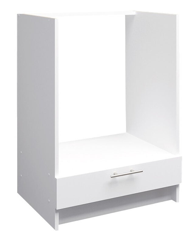 JD Greta NOT Adjustable Kitchen Oven Unit 600mm - White Matt