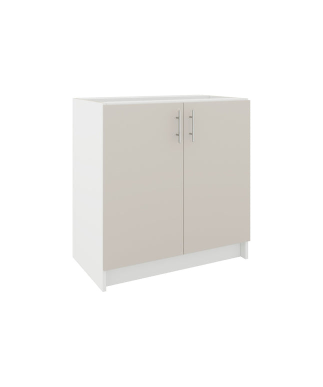 JD Greta Fixed Height Kitchen Base Unit 800mm - Cashmere Matt