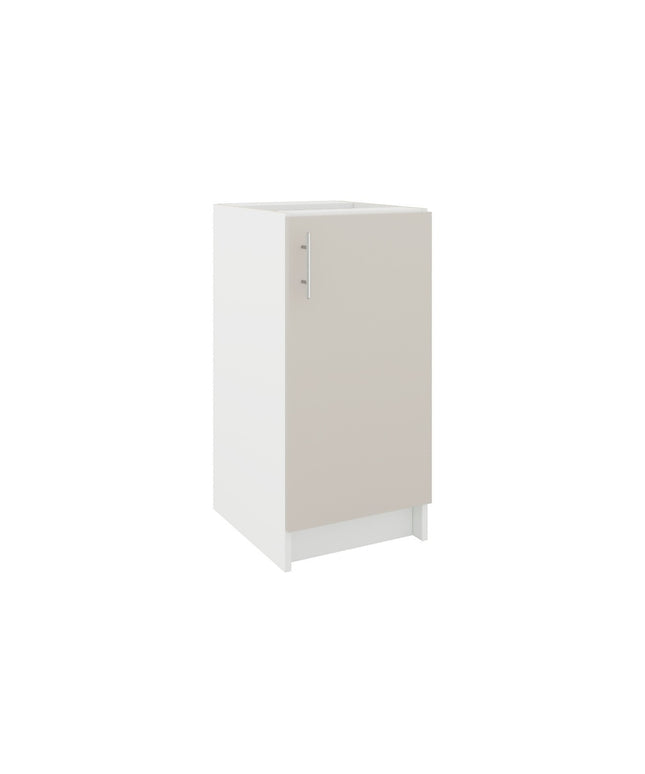 JD Greta Fixed Height Kitchen Base Unit 400mm - Cashmere Matt