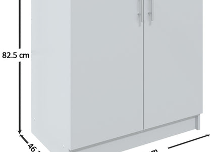 JD Greta NOT Adjustable Kitchen Sink Unit 800mm  - White Matt