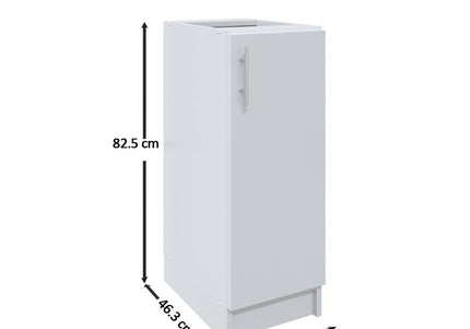 JD Greta Fixed Height Kitchen Base Unit 300mm - Navy Matt