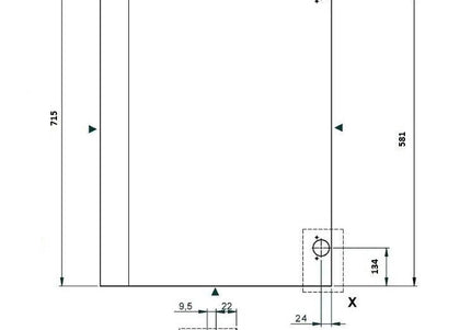 JD Greta Kitchen Unit Replacement Doors 300mm 400mm 500mm Grey Anthracite White