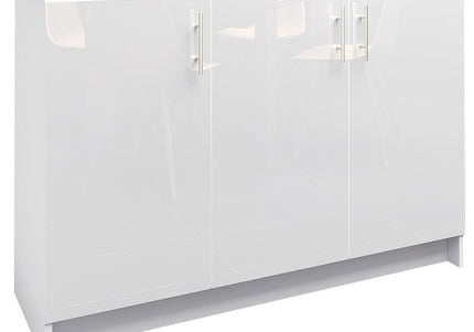 JD Greta NOT Adjustable Kitchen Sink Unit 1200mm  - White Gloss