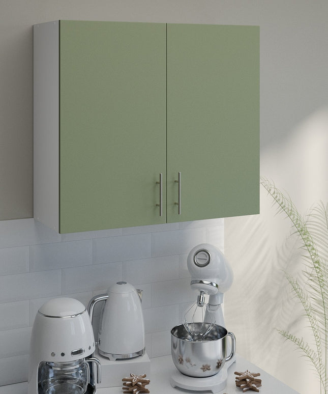 JD Greta Kitchen Wall Unit 800mm Kitchen Cabinet - Sage Green Matt