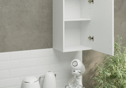 JD Greta Kitchen Wall Unit 400mm Kitchen Cabinet - White Matt