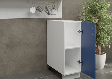 JD Greta Kitchen Adjustable 300mm Base Cabinet - Navy Matt