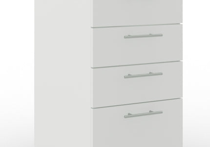JD Greta Adjustable Legs Kitchen Drawer Unit 400mm - White Matt