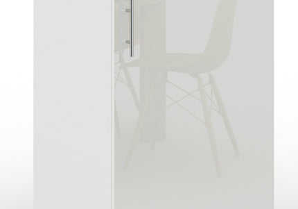 JD Greta Adjustable Kitchen Base Unit 500mm - White Gloss (With Worktop)