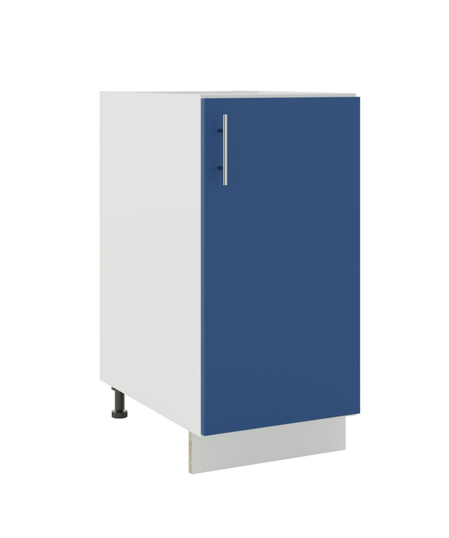 JD Greta Kitchen Adjustable 400mm Base Cabinet - Navy Matt