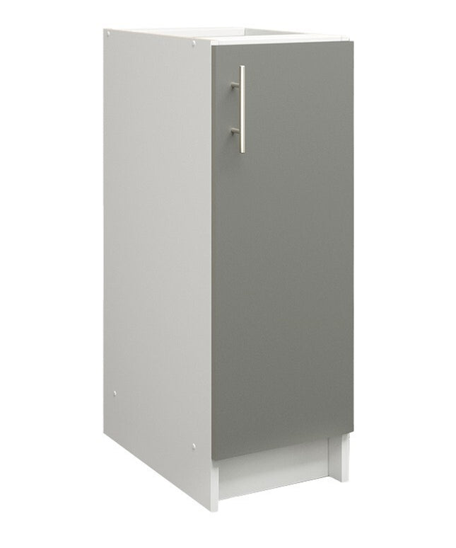 JD Greta NOT Adjustable Kitchen Base Unit 300mm - Grey Matt