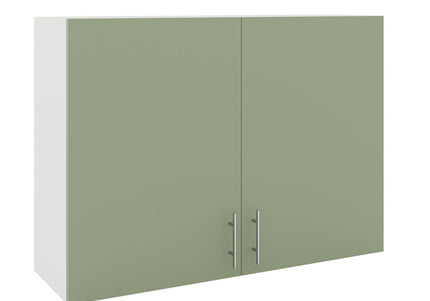 JD Greta Kitchen Wall Unit 1000mm Kitchen Cabinet - Sage Green Matt