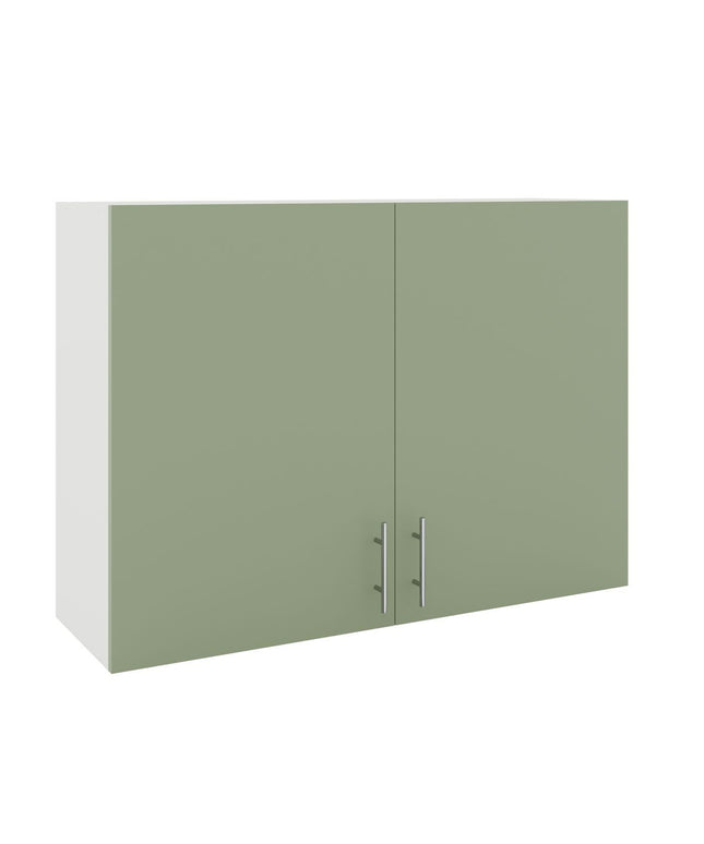 JD Greta Kitchen Wall Unit 1000mm Kitchen Cabinet - Sage Green Matt