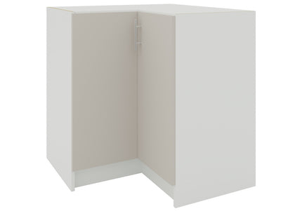 JD Greta Kitchen Fixed Height  800mm Corner Base Cabinet - Cashmere Matt