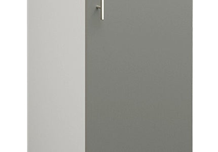 JD Greta NOT Adjustable Kitchen Base Unit 400mm - Grey Matt (With Worktop)