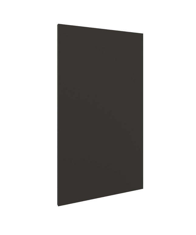 JD Greta Kitchen Smaller Base End Panel Dark Grey Matt