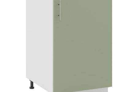 JD Greta Kitchen Adjustable 500mm Base Cabinet - Sage Green Matt