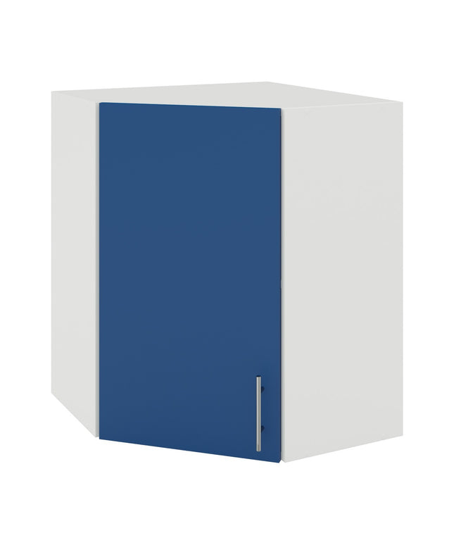 JD Greta Kitchen Wall Corner Unit 600mm Cabinet With Door 60cm - Navy Matt
