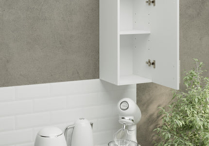 JD Greta Kitchen Wall Unit 300mm Kitchen Cabinet - White Gloss