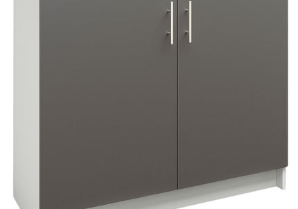 JD Greta NOT Adjustable Kitchen Base Unit 1000mm - Dark Grey Matt (With Worktop)