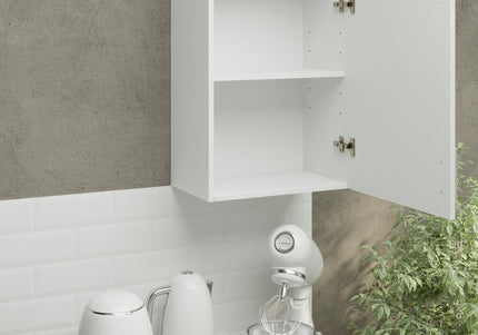 JD Greta Kitchen Wall Unit 500mm Kitchen Cabinet - White Gloss