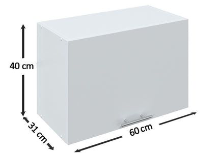 JD Greta Kitchen Wall Bridging Unit 600mm Cabinet - White Matt
