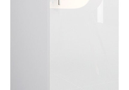 JD Greta NOT Adjustable Kitchen Base Unit 400mm - White Gloss