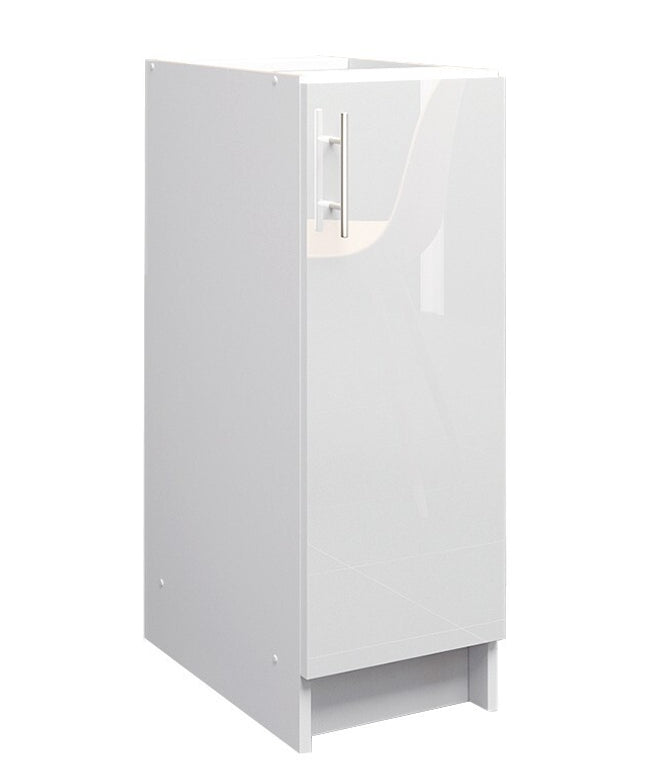 JD Greta NOT Adjustable Kitchen Base Unit 300mm - White Gloss