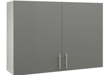 JD Greta Kitchen Wall Unit 1000mm Kitchen Cabinet - Grey Matt