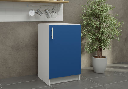 JD Greta Fixed Height Kitchen Base Unit 500mm - Navy Matt