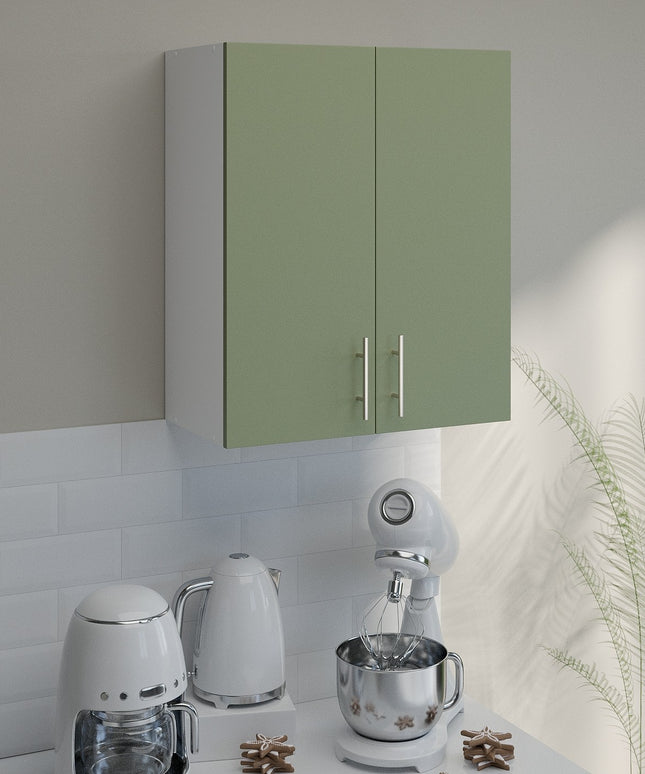JD Greta Kitchen Wall Unit 600mm Kitchen Cabinet - Sage Green Matt