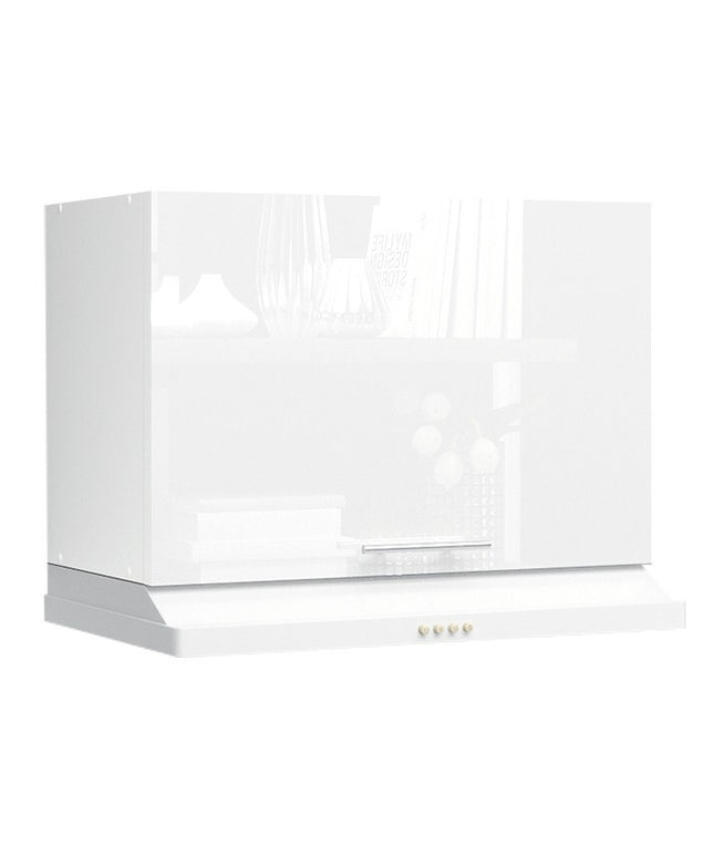 JD Greta Kitchen Wall Bridging Unit 600mm Cabinet - White Gloss