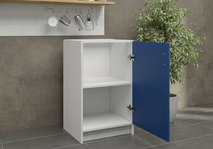 JD Greta Fixed Height Kitchen Base Unit 500mm - Navy Matt