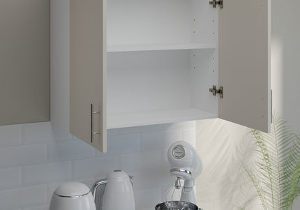 JD Greta Kitchen Wall Unit 800mm Kitchen Cabinet - Cashmere Matt