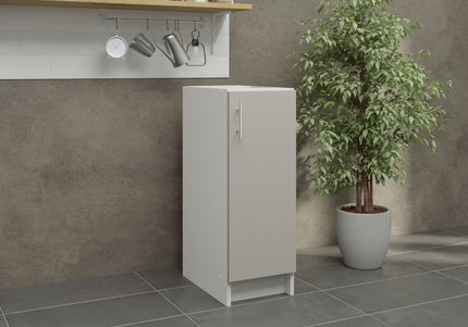 JD Greta Fixed Height Kitchen Base Unit 300mm - Cashmere Matt