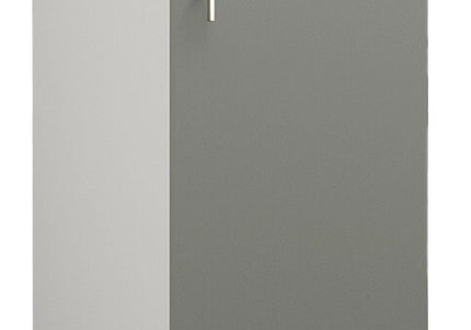 JD Greta NOT Adjustable Kitchen Base Unit 400mm - Grey Matt
