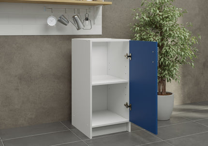 JD Greta Fixed Height Kitchen Base Unit 400mm - Navy Matt