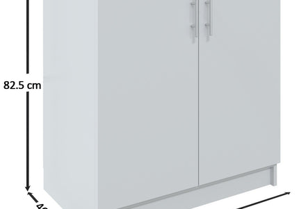 JD Greta NOT Adjustable Kitchen Base Unit 800mm - Grey Matt