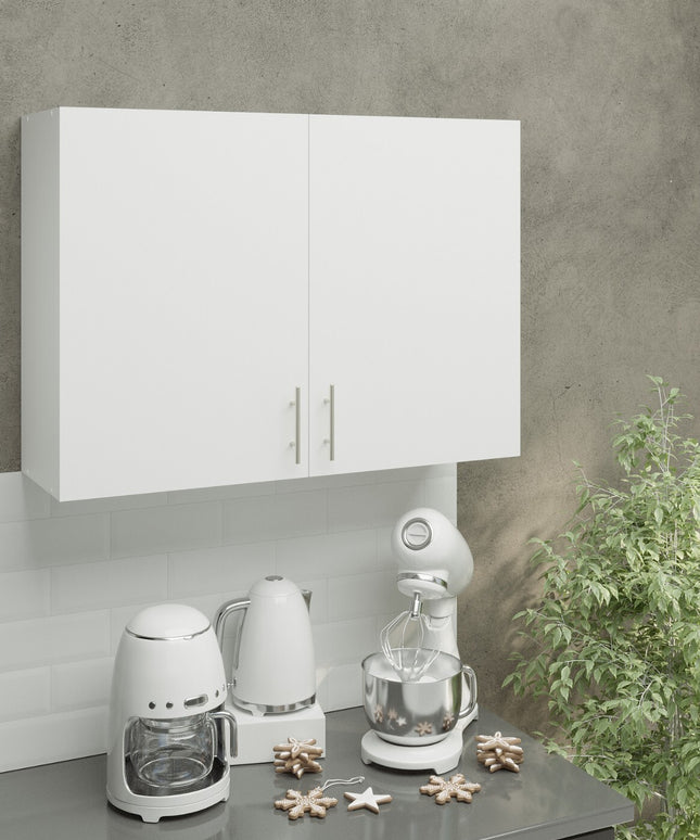 JD Greta Kitchen Wall Unit 1000mm Kitchen Cabinet - White Matt