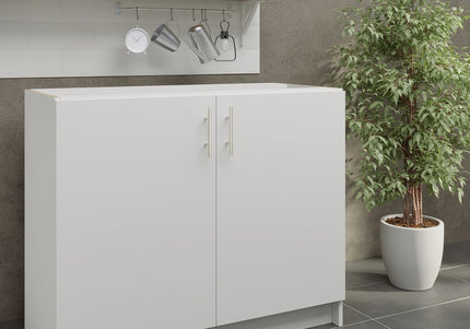 JD Greta NOT Adjustable Kitchen Base Unit 1000mm - White Matt