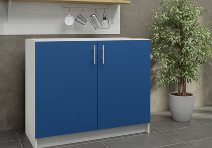 JD Greta Fixed Height Kitchen Base Unit 1000mm - Navy Matt