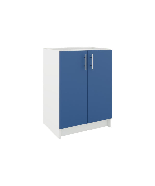 JD Greta Fixed Height Kitchen Base Unit 600mm - Navy Matt