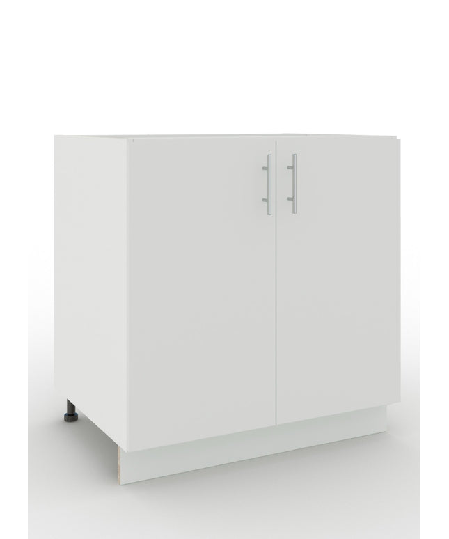 JD Greta Adjustable Legs Kitchen Base Unit 800mm - White Matt