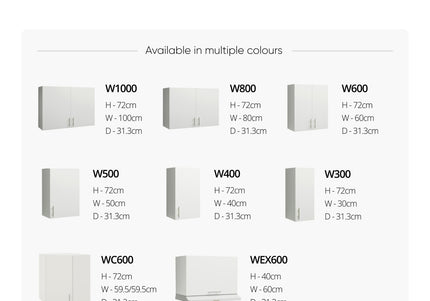 JD Greta Kitchen Standart Wall End Panel Sage Green Matt