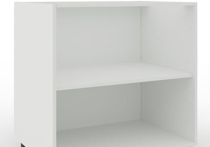JD Greta Adjustable Legs Kitchen Base Unit 800mm - White Matt (No door)