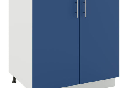 JD Greta Kitchen Adjustable 800mm Base Cabinet - Navy Matt