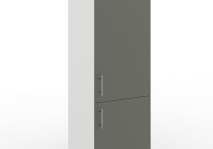 JD Greta Adjustable Kitchen Tall Larder Unit 500mm - Grey Matt