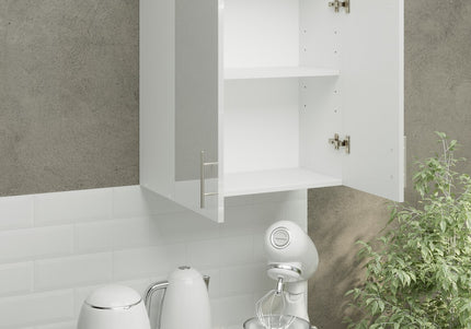 JD Greta Kitchen Wall Unit 600mm Kitchen Cabinet - White Gloss