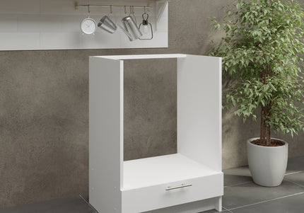 JD Greta NOT Adjustable Kitchen Oven Unit 600mm - White Matt