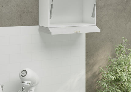 JD Greta Kitchen Wall Bridging Unit 600mm Cabinet - Grey Matt