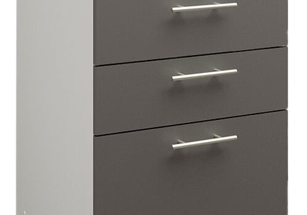 JD Greta NOT Adjustable Kitchen Drawer Unit 500mm - Dark Grey Matt